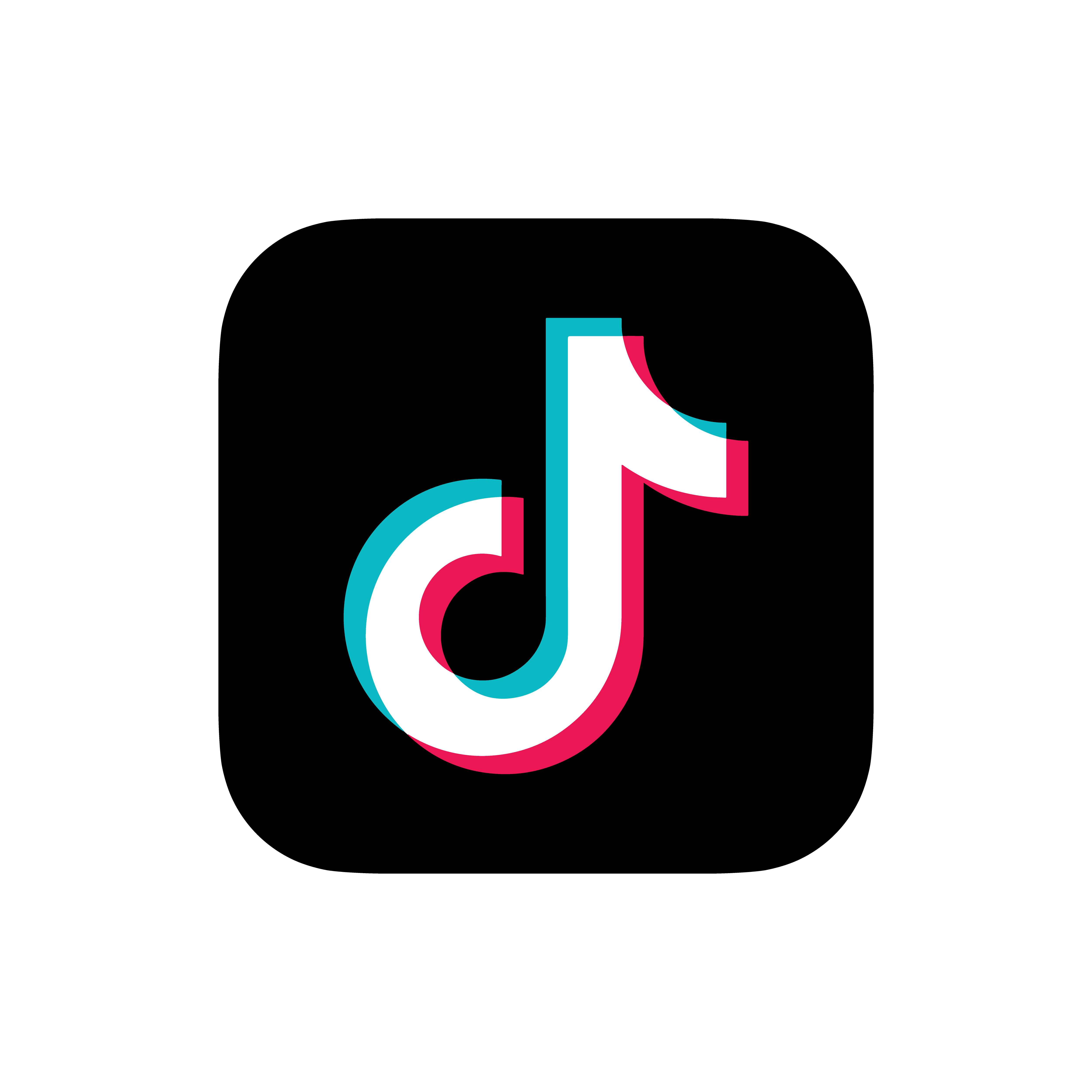 tiktok logo kotak