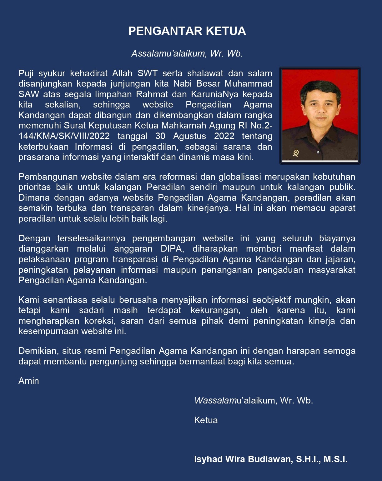 PENGANTAR KETUA page 0001